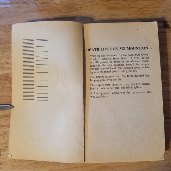 VTG Snow Man by Norman Bogner 1978 Dell Paperback 18152 Used Good Condition - Picture 2 of 7